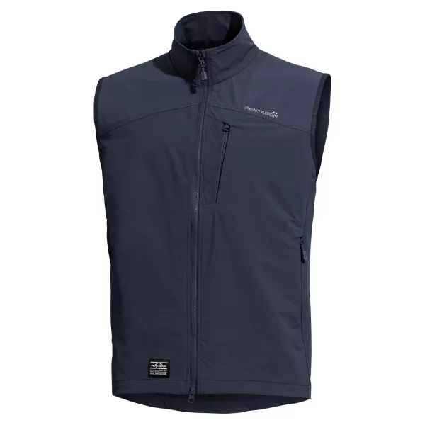  Férfi mellény PENTAGON ELITE SOFTSHELL VEST K04014 ÉJFÉLKÉK 