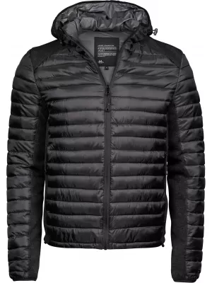 Férfi dzseki TEE JAYS | TJ 9610 FEKETE/FEKETE MELANZS