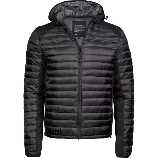  Férfi dzseki TEE JAYS | TJ 9610 FEKETE/FEKETE MELANZS 