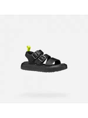 Lány szandál GEOX KODETTE J55DBG000BCC9999 FEKETE