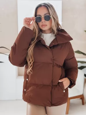 Női kabát DSTREET TY4958 BARNA