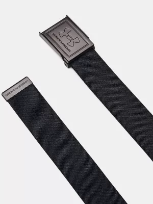 Férfi öv UNDER ARMOUR M STRETCH WEBBING BELT 1383935-001 FEKETE