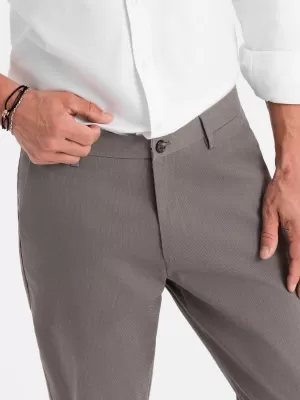 Nadrág OMBRE OM-PACP-0184 SZÜRKE