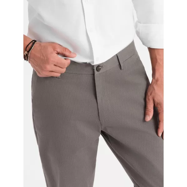  Nadrág OMBRE OM-PACP-0184 SZÜRKE 