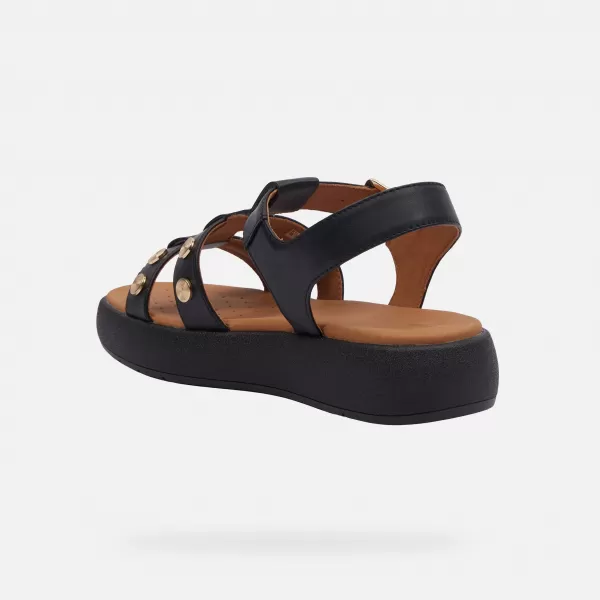  Női szandál GEOX CAMALEI G000986 FEKETE 