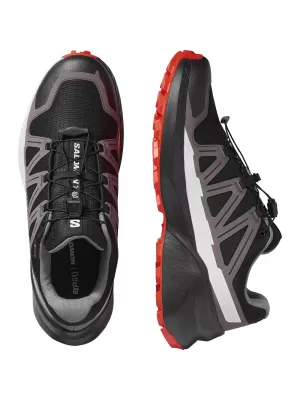 Férfi cipők SALOMON SPEEDCROSS PEAK GORE-TEX FEKETE/CASTLEROCK/KOKTÉLPARADICSOM