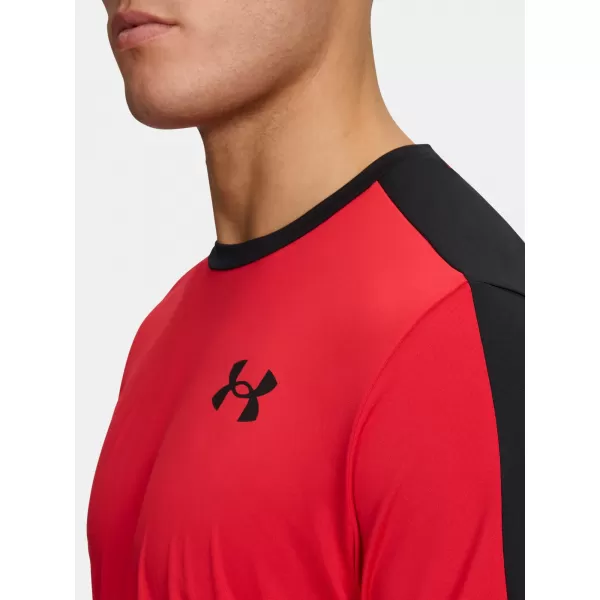  Férfi póló UNDER ARMOUR UA HG WORDMARK SS 6007758-600 PIROS 