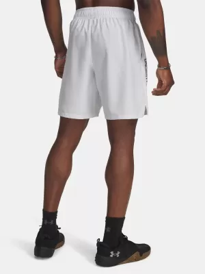 Férfi rövidnadrág UNDER ARMOUR UA TECH WOVEN WORDMARK SHORT 1383356-023 SZÜRKE