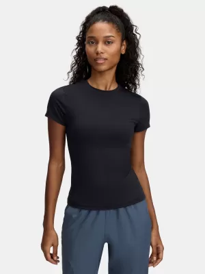 Női póló UNDER ARMOUR MERIDIAN CORE SS 6000341-001 FEKETE
