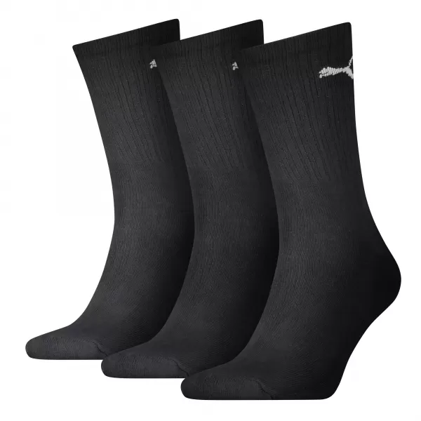  Férfi zokni PUMA CREW SOCK 3P 88035501 FEKETE 