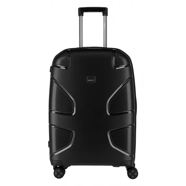  Bőrönd IMPACKT IP1 M LÁVAFEKETE 