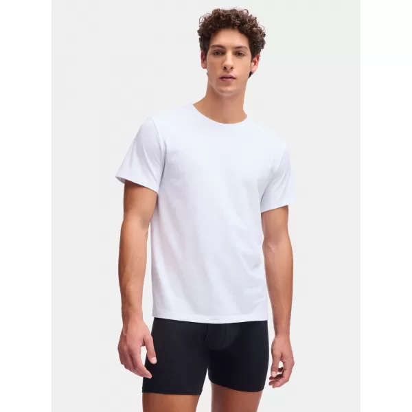  Férfi póló UNDER ARMOUR M UA PERF COTTON CREW NECK-2PK 6007621-100 FEHÉR 