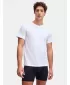 Férfi póló UNDER ARMOUR M UA PERF COTTON CREW NECK-2PK 6007621-100 FEHÉR