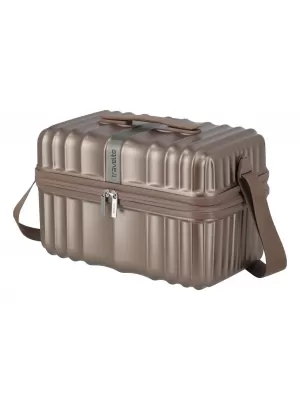 Bőrönd TRAVELITE PAROS BEAUTY CASE CAPPUCCINO