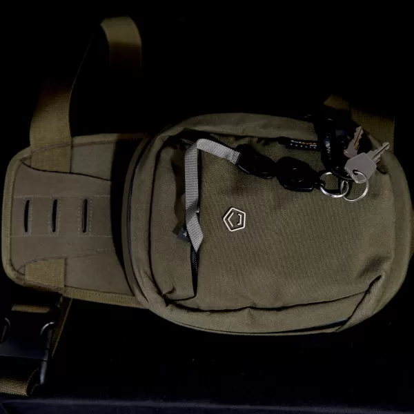 Ház PENTAGON CONSUL THIGH POUCH K17087 BARNA SZÜRKE 
