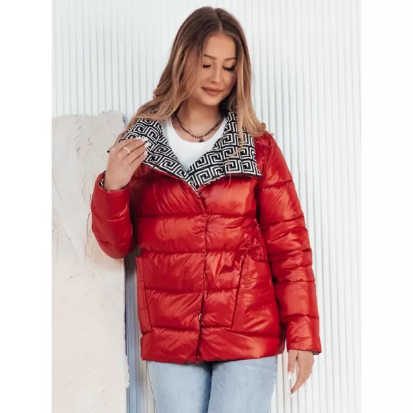  Női kabát DSTREET TY4122 PIROS 