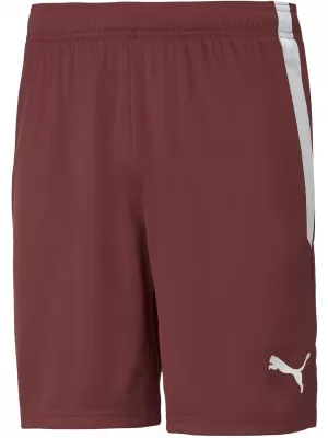 Rövidnadrág PUMA TEAMLIGA SHORTS 704924_09 CORDOVAN/ CORDOVAN/PUMA FEHÉR