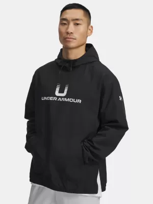 Férfi pulóver UNDER ARMOUR UA UNSTOPPABLE WVN HOODIE 6003864-001 FEKETE