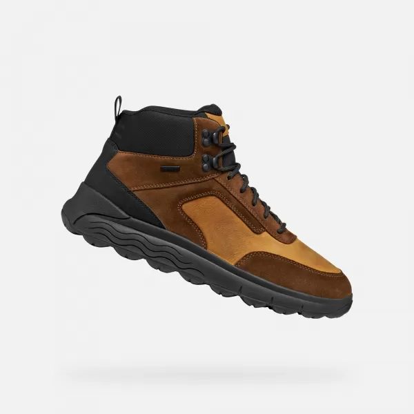 Férfi cipők GEOX SPHERICA 4X4 ABX G011177 BARNA 