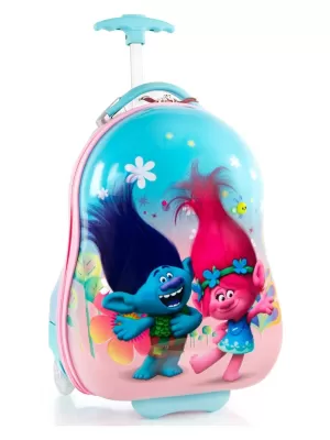 Bőrönd HEYS KIDS TROLLOK TÜRKIZ