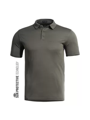 Férfi póló gallérral PENTAGON VANQUISH POLO SHIRT K09048 BARNA SZÜRKE