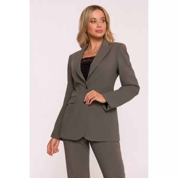  Női kabát STYLOVE S417 KHAKI 