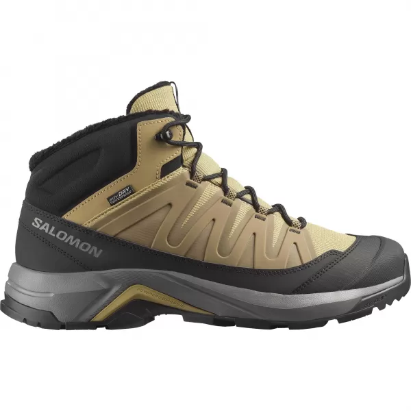  Férfi cipők SALOMON X-ADVENTURE COLDRUSH WATERPROOF MOSZAT/FEKETE/ÓN 