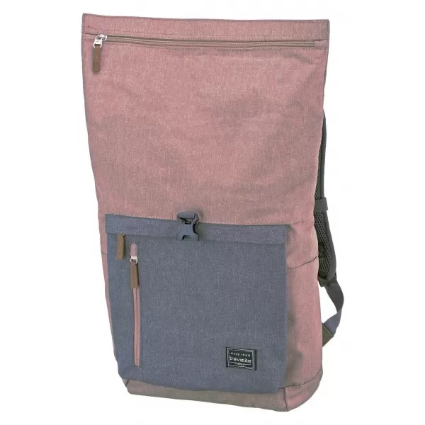  Hátizsák TRAVELITE BASICS ROLL-UP BACKPACK RÓZSA 