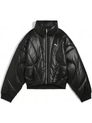 Női kabát PUMA DARE TO PUFFER JACKET 63217301 PUMA FEKETE