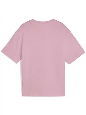 T -póló PUMA ESS BOXY TEE G 68513165 FELKÉSZÜLT RÓZSASZÍNŰ