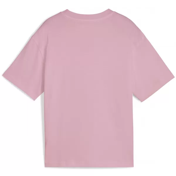  T -póló PUMA ESS BOXY TEE G 68513165 FELKÉSZÜLT RÓZSASZÍNŰ 