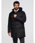 Kabát OMBRE OM-JALJ-0264 FEKETE