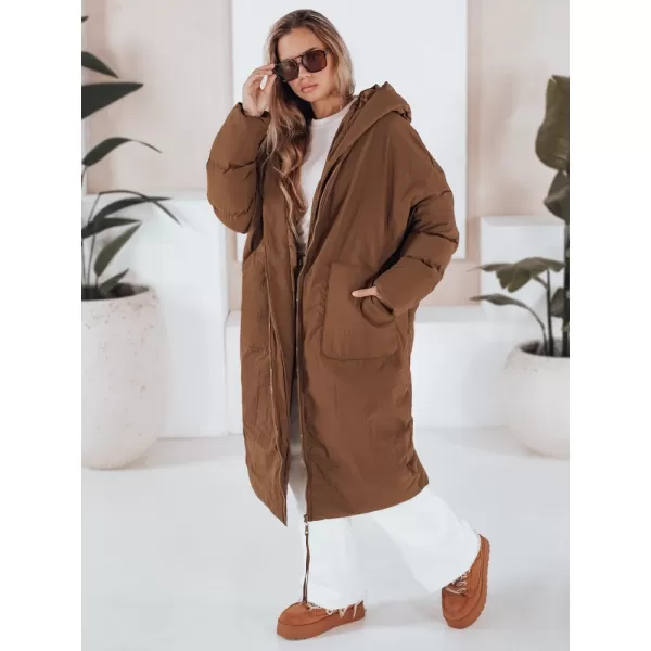  Női kabát DSTREET TY3238 KARAMELLA 