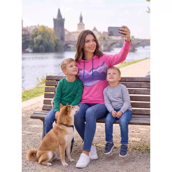  Női pulóver ALTISPORT GAE RÓZSASZÍN 