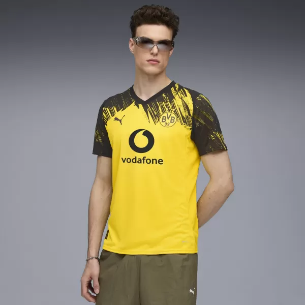  Férfi mez PUMA BVB HOME JERSEY REPLICA 78008801 FASTER YELLOW/ GYORSABB SÁRGA/PUMA FEKETE 