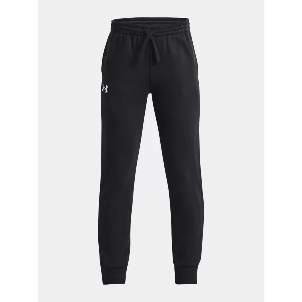  Fiú melegítőnadrág UNDER ARMOUR UA RIVAL FLEECE JOGGERS 1379787-001 FEKETE 