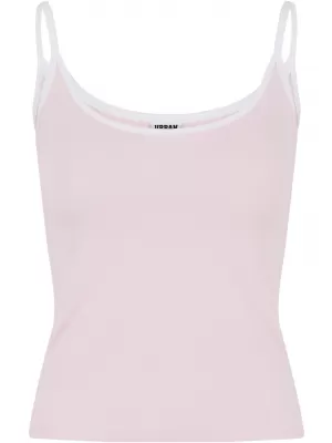 Női felső URBAN CLASSICS TB7485A ELPIRULT RÓZSA/FEHÉR/FEHÉR/FEKETE