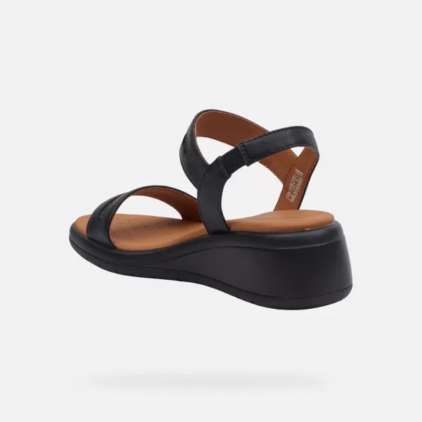  Női szandál GEOX MELICONIA G000969 FEKETE 