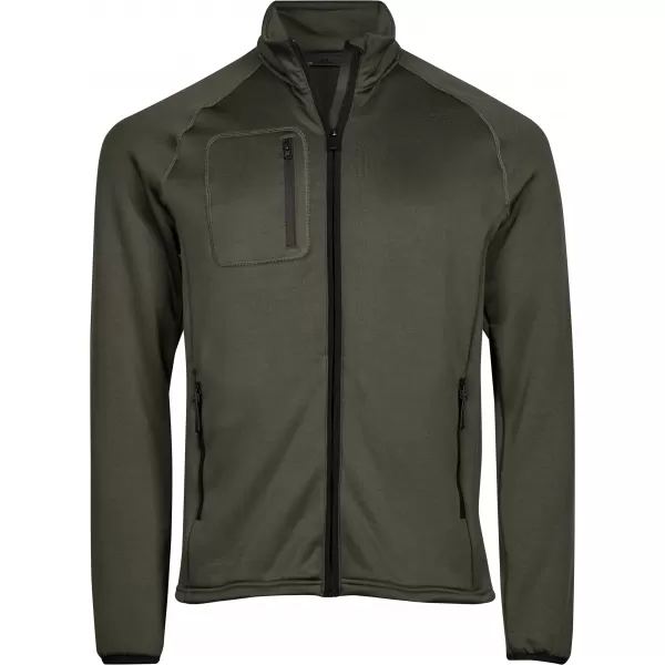  Férfi pulóver TEE JAYS | TJ 9100 MÉLYZÖLD 