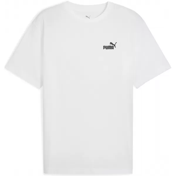  Ing PUMA ESS RELAXED SMALL NO 1 LOGO TEE 68915302 PUMA FEHÉR 