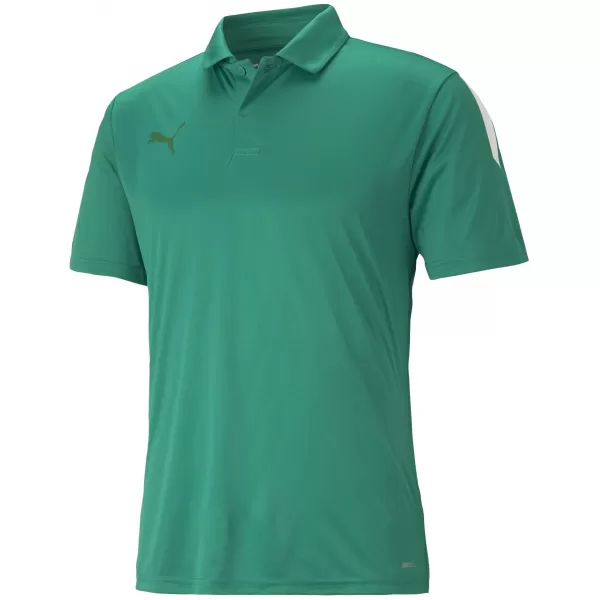  Ing gallérral PUMA TEAMLIGA SIDELINE POLO 65725705 PEPPER GREEN/ BORS ZÖLD/PUMA FEHÉR 