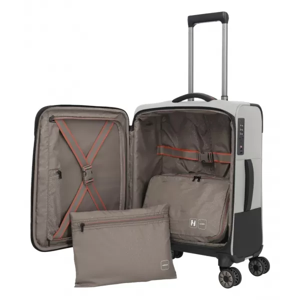  Bőrönd TRAVELITE CROSSLITE 5.0 S FEHÉR HOMOK 