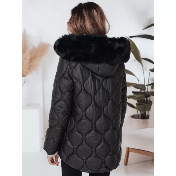  Női kabát DSTREET TY5016 FEKETE 