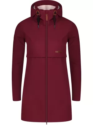 Női softshell kabát NORDBLANC NBWSL8276 BURGUNDIA