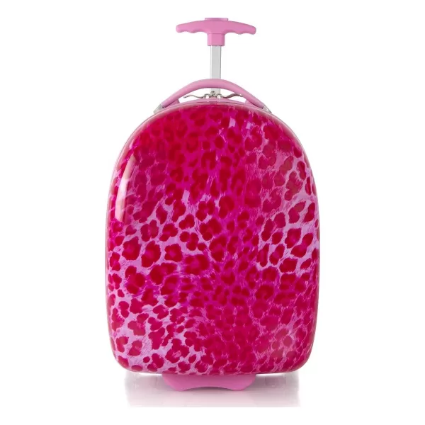  Bőrönd HEYS KIDS PINK LEOPARD RÓZSASZÍN LEOPÁRD 