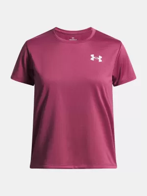 Lányos póló UNDER ARMOUR UA TECH SSC 6005138-659 PIROS