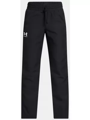 Fiú sportnadrág UNDER ARMOUR UA B RIVAL WVN PANT 1390155-001 FEKETE