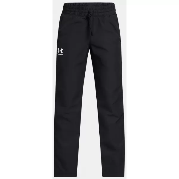 Fiú sportnadrág UNDER ARMOUR UA B RIVAL WVN PANT 1390155-001 FEKETE 