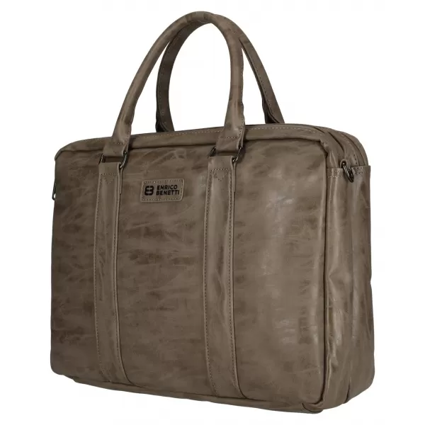  Táska ENRICO BENETTI ROTTERDAM 15 NOTEBOOK BAG KÖZEPES SZÜRKÉS 