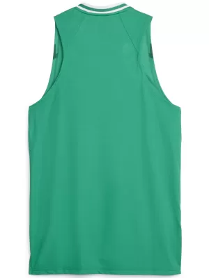 Férfi mez PUMA HOOPS TEAM GAME JERSEY 67662806 BORSZÖLD